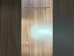 Δοκίμασες να μαγειρέψεις τα ζεστά νουντλς τσίκεν με τα πλατιά νουντλς της Ανχούι;