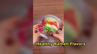 Υγιεινά σε τηγανητές γεύσεις Ramen
