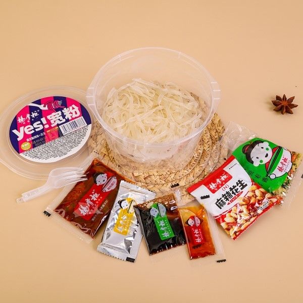 Πικάντικα και Άξινα Στυλ Chongqing Πικάντικα Instant Noodle Vermicelli Wide vermicelli MALA γεύση
