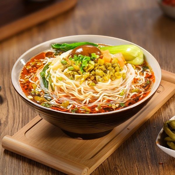 Αρωματική Μυκρή Φασόλια γεύση Vermicelli και άμεση νουντλς σούπα με πλούσια υλικά