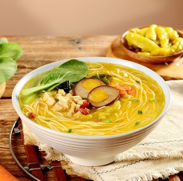 Non Fried Soup Instant Noodles Πικάντικο μοσχαρίσιο άρωμα Ramen Instant Noodles Κίνα Χυλοπίτες από γυαλί