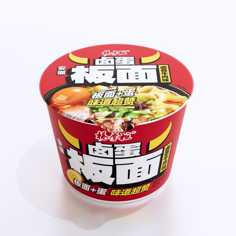 1 μερίδα 173 γραμμάρια μη τηγανητά νουντλς με γεύση ακινητοποιημένου πιπεριού