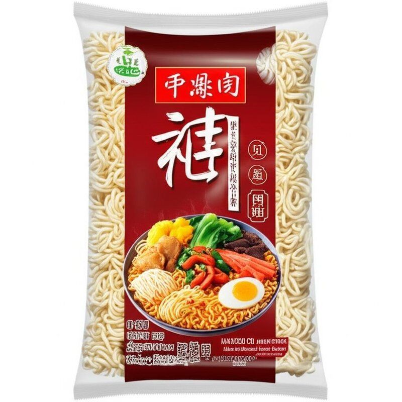 Wide Type Non fried Noodles Instant Noodles Infused with Oil Providing Flavorful Experience and Easy Preparation Options